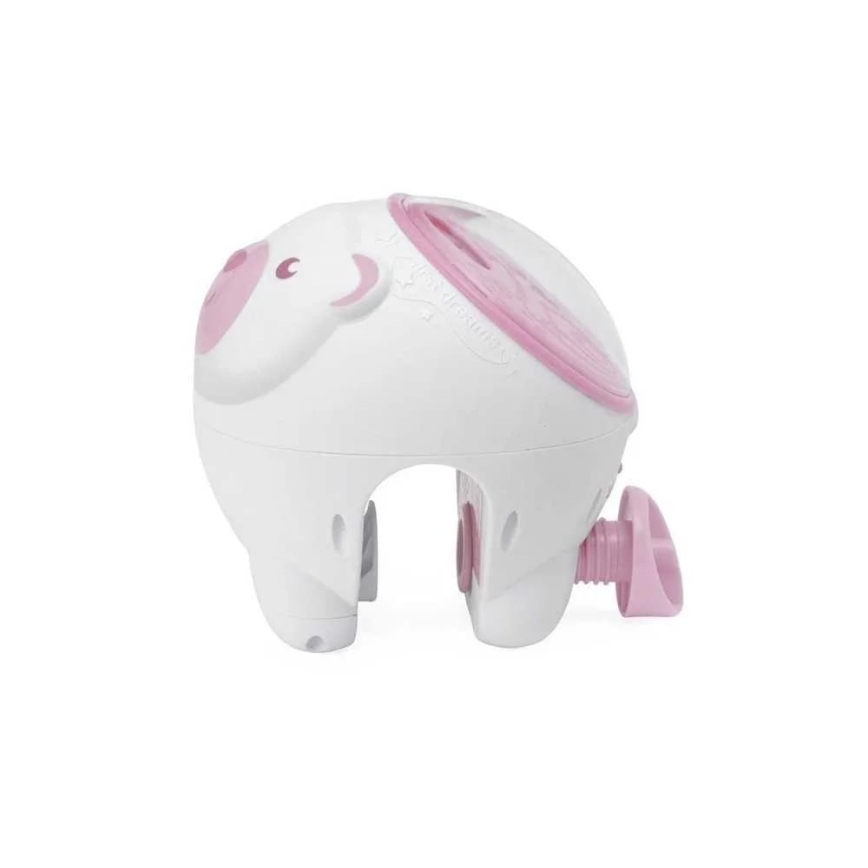 Chicco - Lasten projektori 2in1 POLAR BEAR vaaleanpunainen