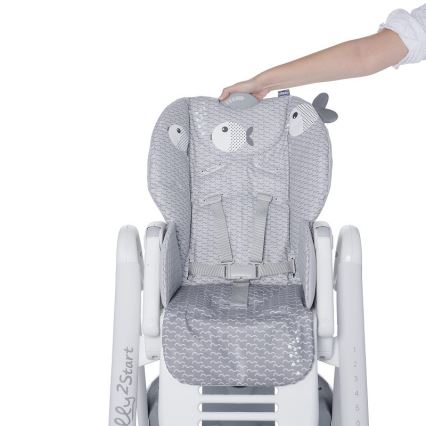 Chicco - Lasten ruokapöydän tuoli Polly2Start - Dots