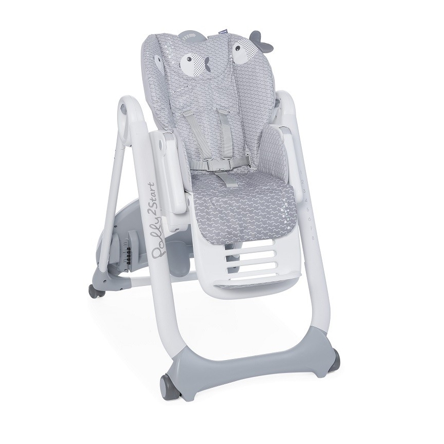 Chicco - Lasten ruokapöydän tuoli Polly2Start - Dots