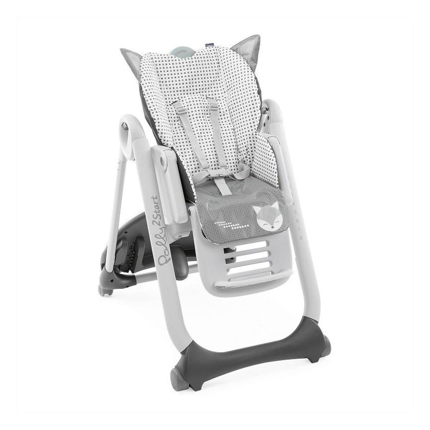 Chicco - Lasten ruokapöydän tuoli Polly2Start - Foxy