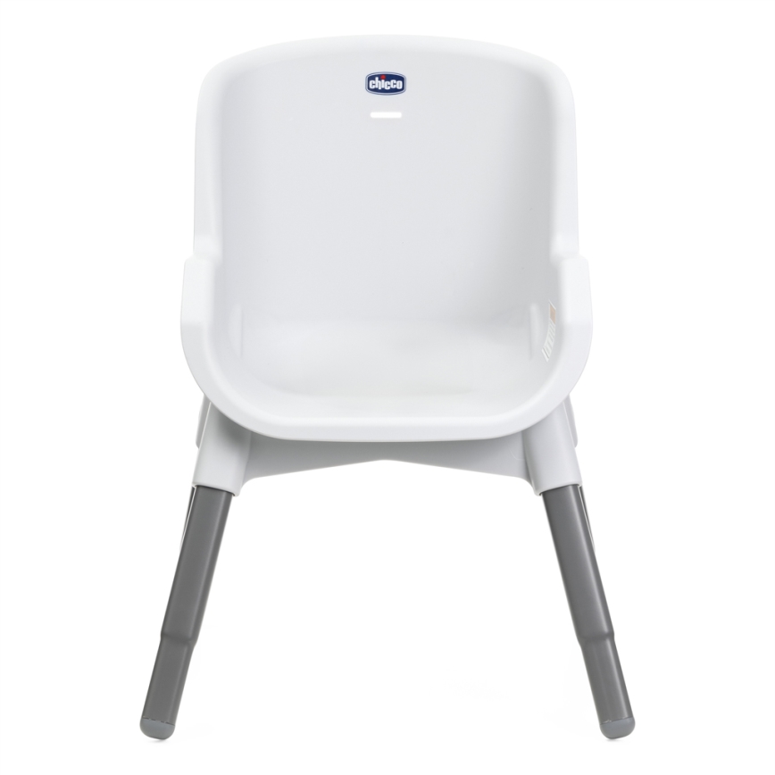 Chicco - Lasten ruokapöydän tuoli ZEST 3in1 valkoinen/harmaa