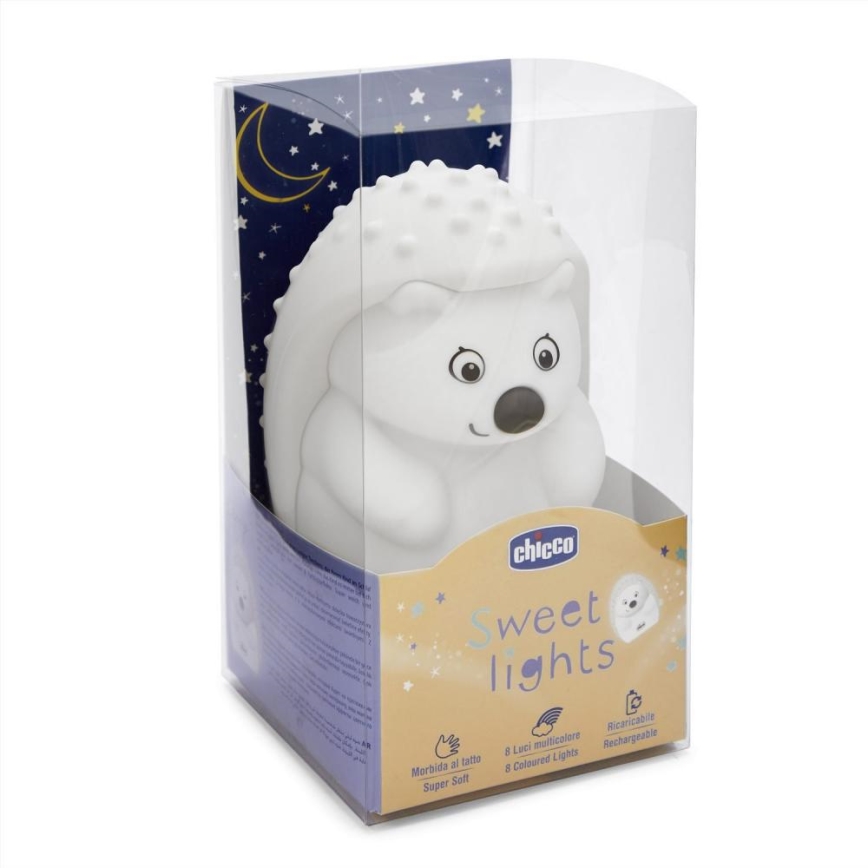 Chicco - Lasten yölamppu SWEET LIGHTS siili