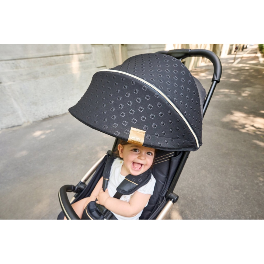 Chicco - Lastenrattaat GOODY XPLUS Black Re_Lux Eco+ + push auto ALL AROUND