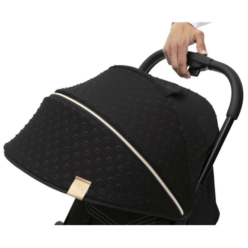 Chicco - Lastenrattaat GOODY XPLUS Black Re_Lux Eco+ + push auto ALL AROUND