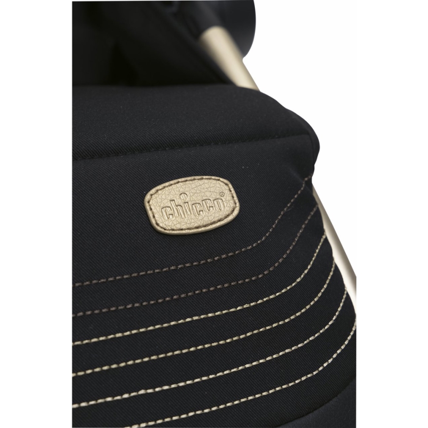 Chicco - Lastenrattaat GOODY XPLUS Black Re_Lux Eco+ + push auto ALL AROUND