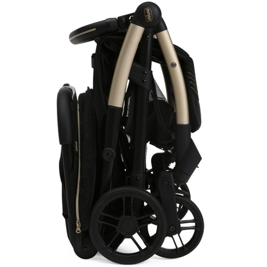 Chicco - Lastenrattaat GOODY XPLUS Black Re_Lux Eco+ + push auto ALL AROUND