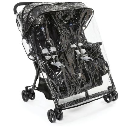 Chicco - Lastenrattaat kaksosille OHLALA TWIN Black Yö musta