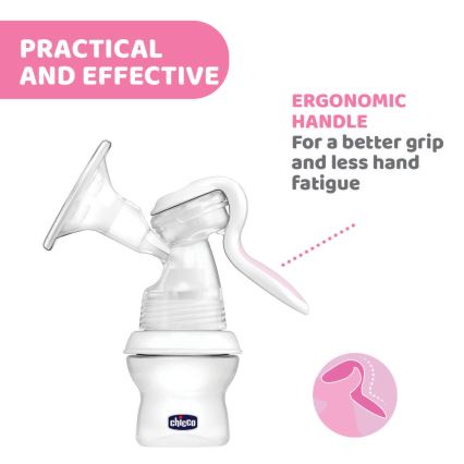 Chicco - Manuaalinen rintapumppu Natural Feeling