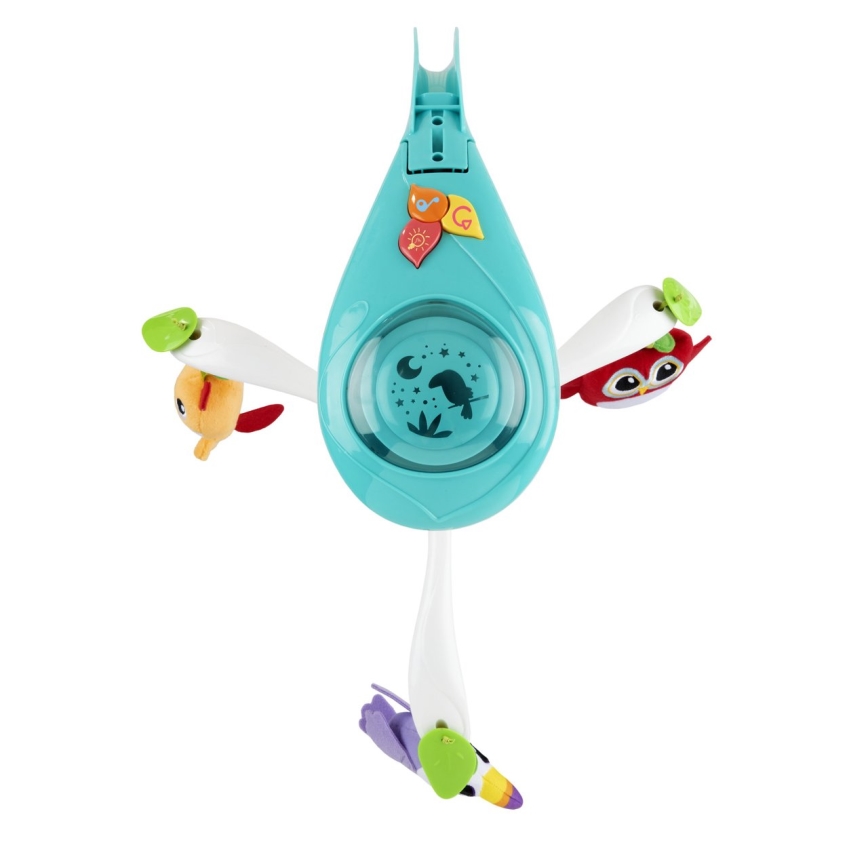 Chicco - Mobile pinnasänkyyn projektori MAGIC FOREST 3xAA