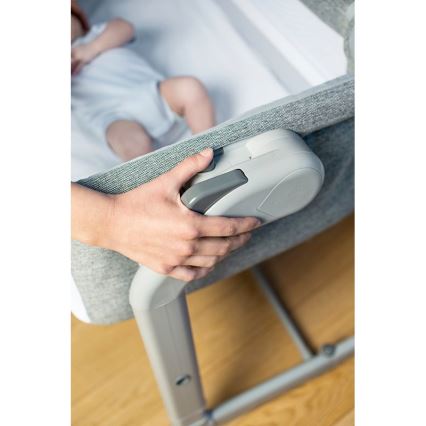 Chicco - Lasten pinnasänky 2-in-1 NEXT2ME MAGIC EVO tummanharmaa