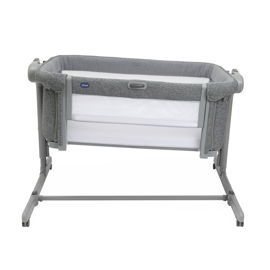 Chicco - Lasten pinnasänky 2-in-1 NEXT2ME MAGIC EVO tummanharmaa
