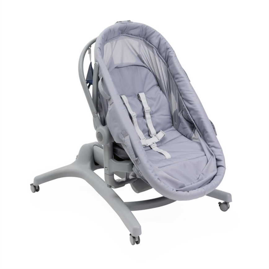 Chicco - Pinnasänky 5in1 BABY HUG PRO harmaa