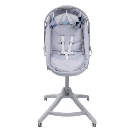 Chicco - Pinnasänky 5in1 BABY HUG PRO harmaa