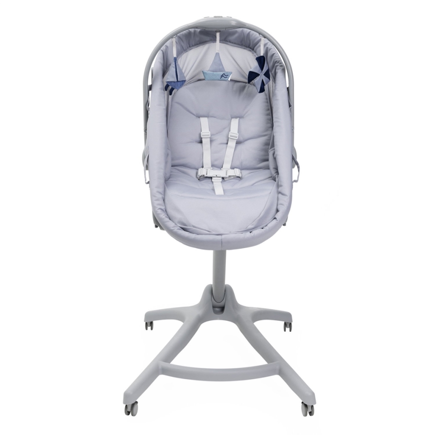 Chicco - Pinnasänky 5in1 BABY HUG PRO harmaa
