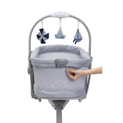 Chicco - Pinnasänky 5in1 BABY HUG PRO harmaa