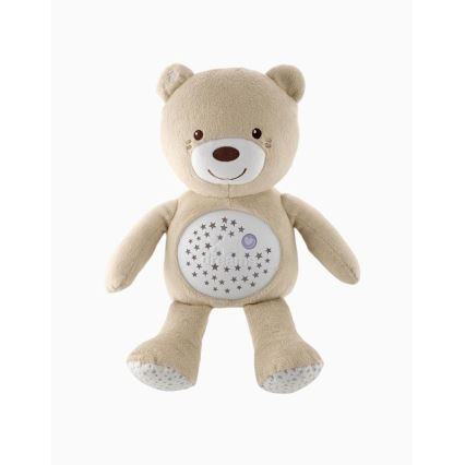 Chicco - Projektori melodialla BABY BEAR 3xAAA beige
