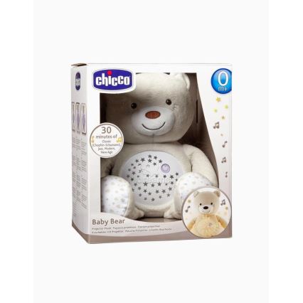 Chicco - Projektori melodialla BABY BEAR 3xAAA beige