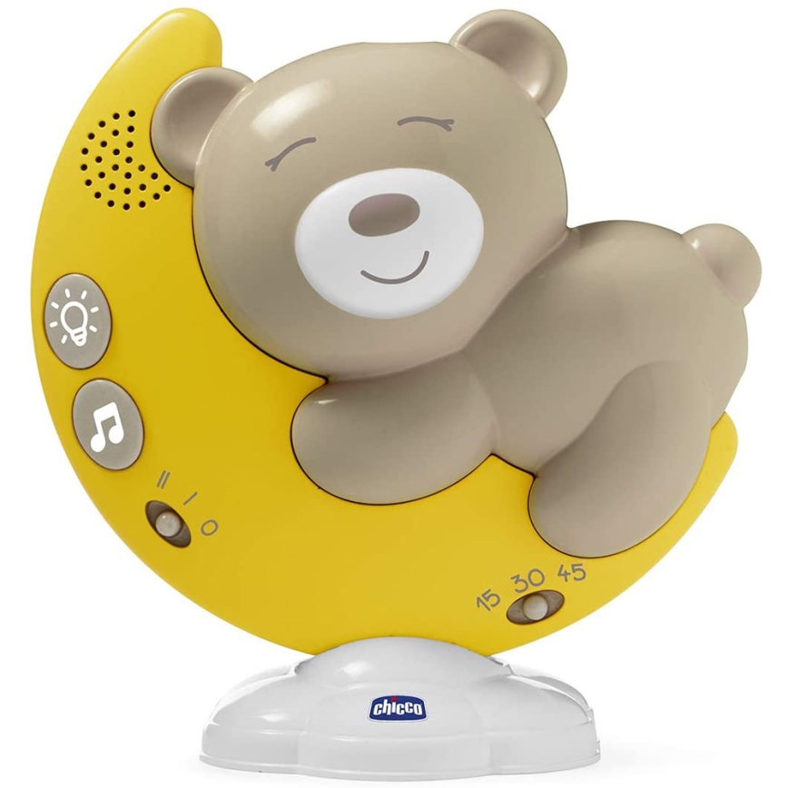Chicco - Seimiprojektori melodialla 3in1 NEXT2MOON harmaa