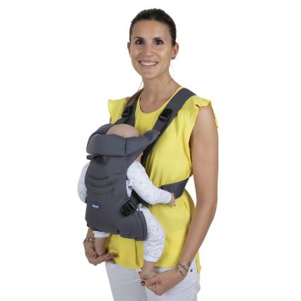 Chicco - Vauvan kantoreppu EASY FIT harmaa