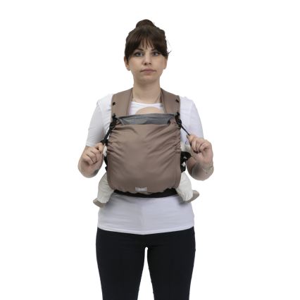 Chicco - Vauvan kantoreppu SKIN FIT ruskea