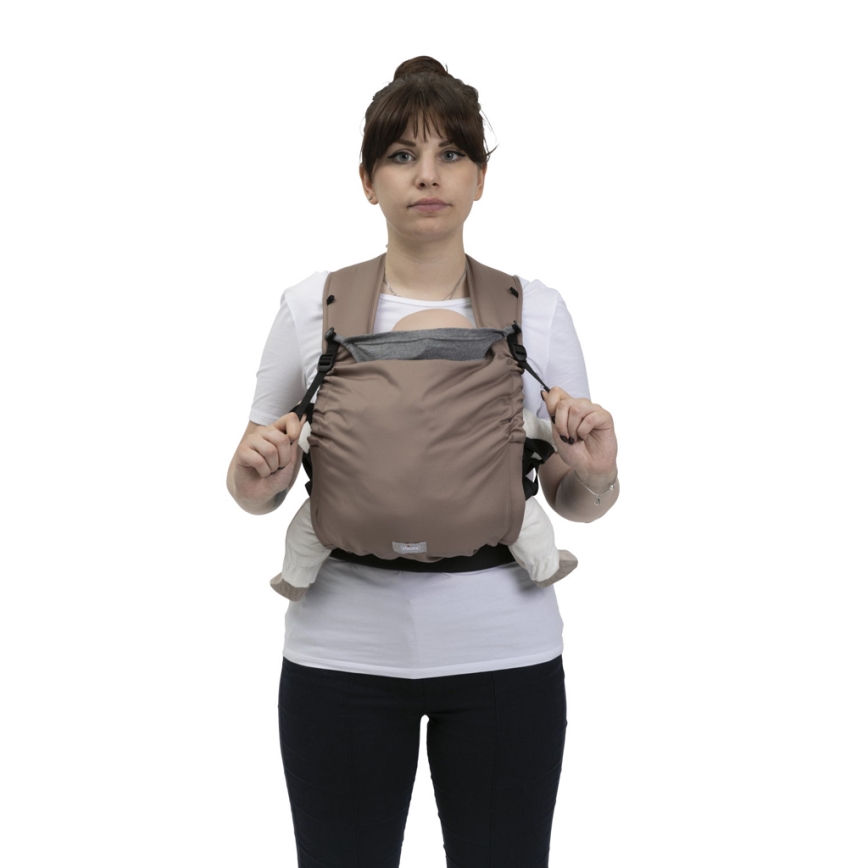 Chicco - Vauvan kantoreppu SKIN FIT ruskea