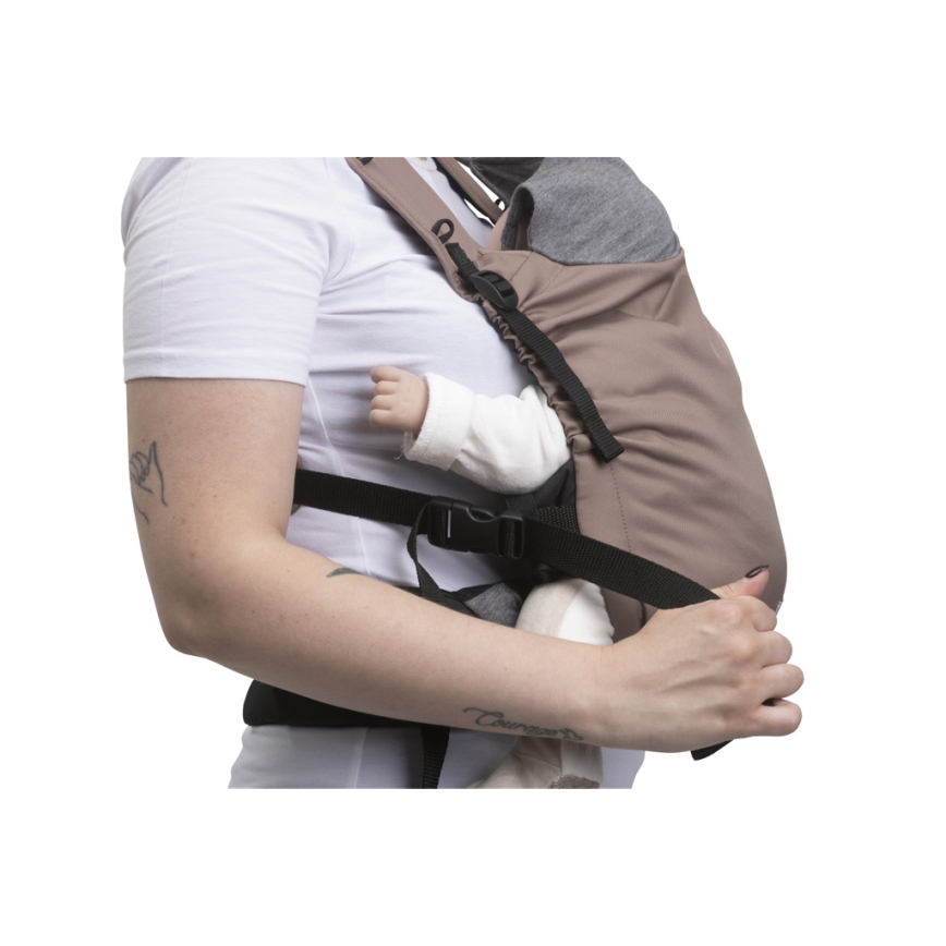 Chicco - Vauvan kantoreppu SKIN FIT ruskea