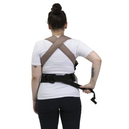 Chicco - Vauvan kantoreppu SKIN FIT ruskea