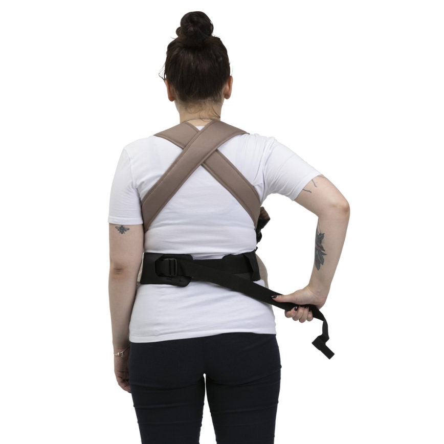 Chicco - Vauvan kantoreppu SKIN FIT ruskea