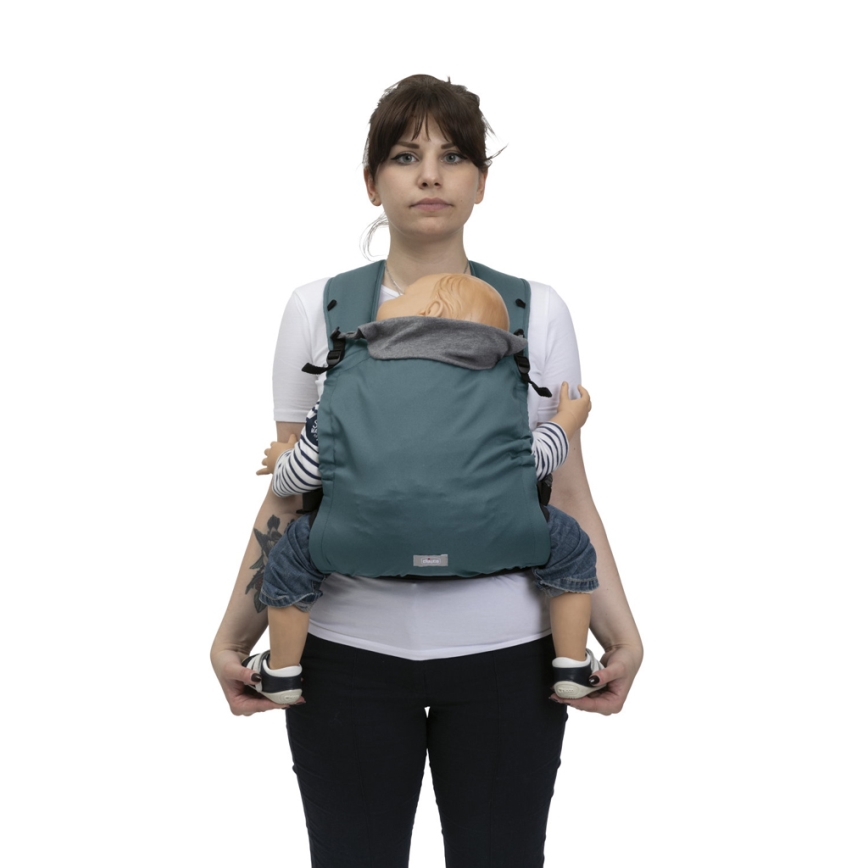 Chicco - Vauvan kantoreppu SKIN FIT turkoosi