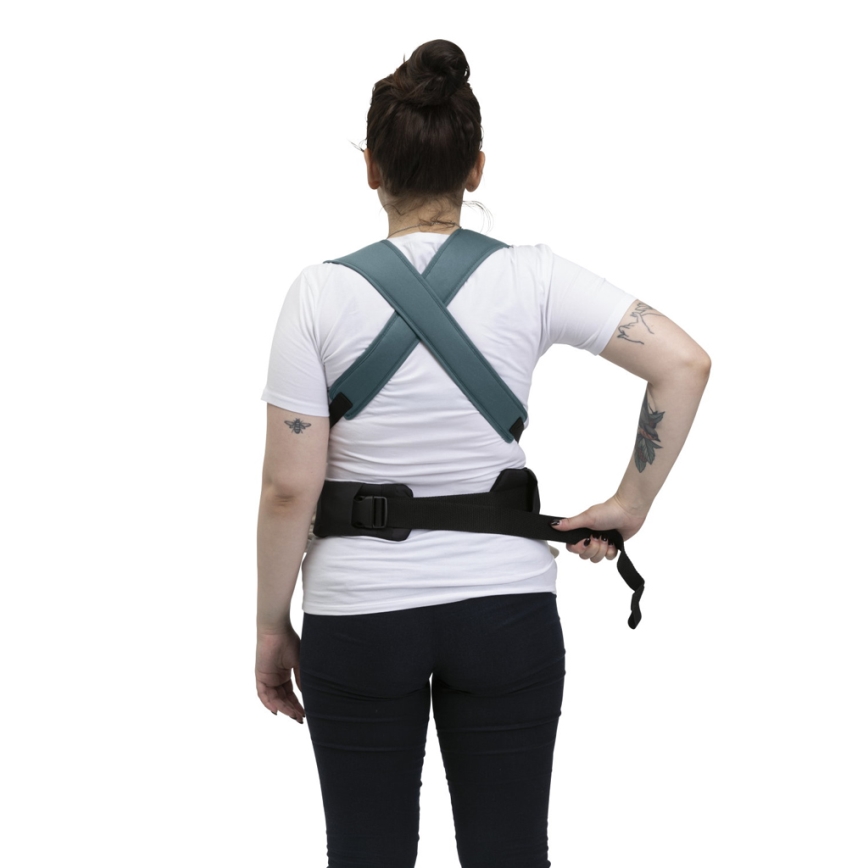 Chicco - Vauvan kantoreppu SKIN FIT turkoosi
