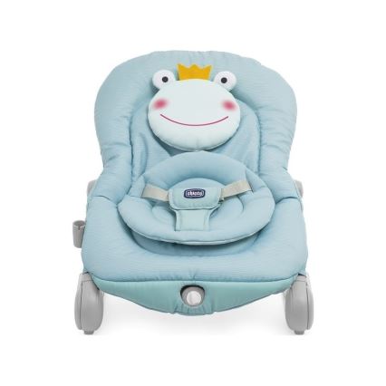 Chicco - Vauvan värisevä lepotuoli melodialla BALLOON Froggy sininen