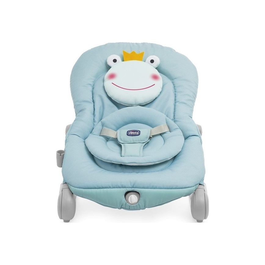 Chicco - Vauvan värisevä lepotuoli melodialla BALLOON Froggy sininen
