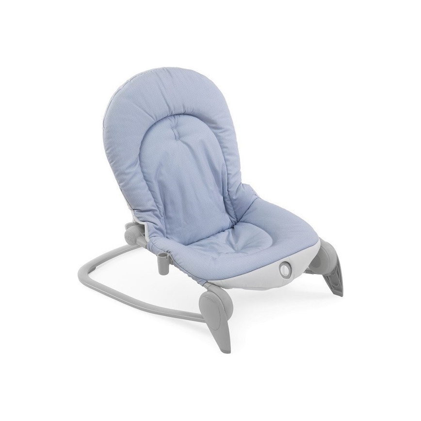 Chicco - Vauvan värisevä tuoli melodian kanssa BALLOON Dots 2xAA + 1xLR20 sininen