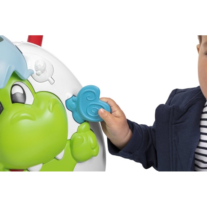 Chicco - Vauvankävelyteline aktiviteeteilla ja sound 2in1 DINO