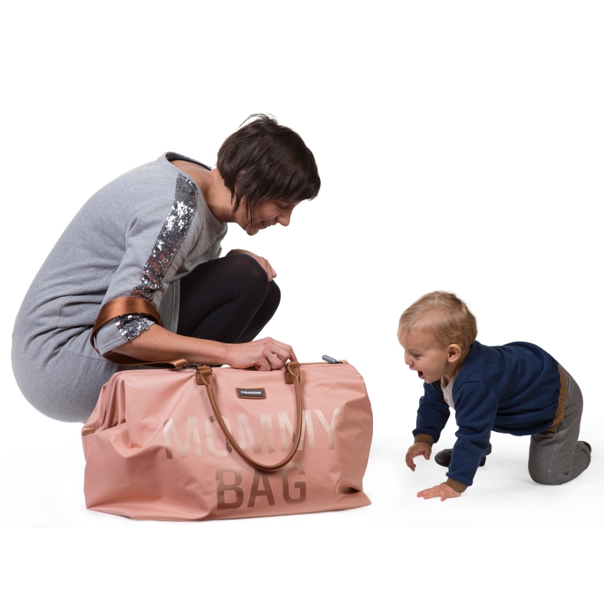 Childhome - Hoitolaukku MOMMY BAG pinkki