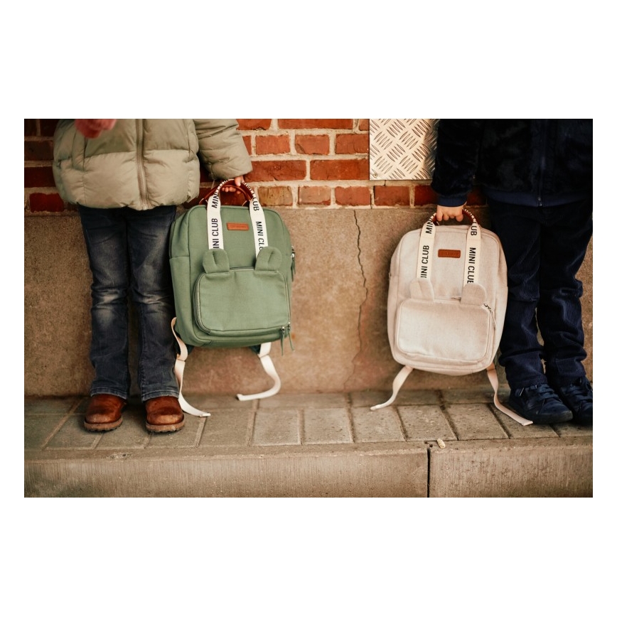 Childhome - Lasten reppu MINI CLUB vihreä