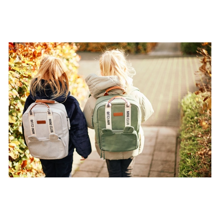 Childhome - Lasten reppu MINI CLUB vihreä