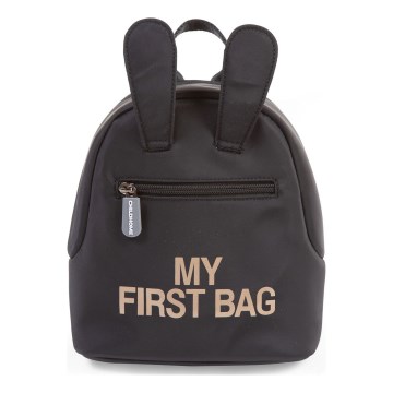 Childhome - Lasten reppu MY FIRST BAG musta
