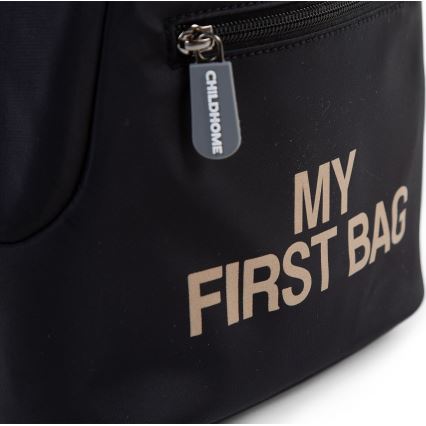 Childhome - Lasten reppu MY FIRST BAG musta