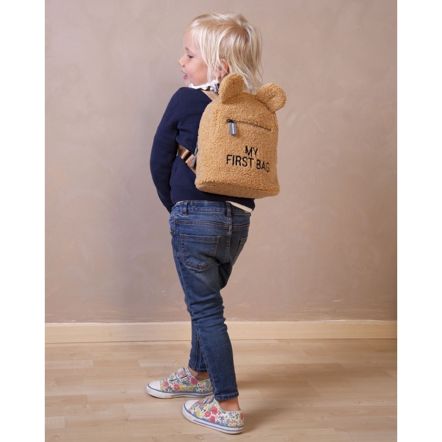 Childhome - Lasten reppu MY FIRST BAG ruskea
