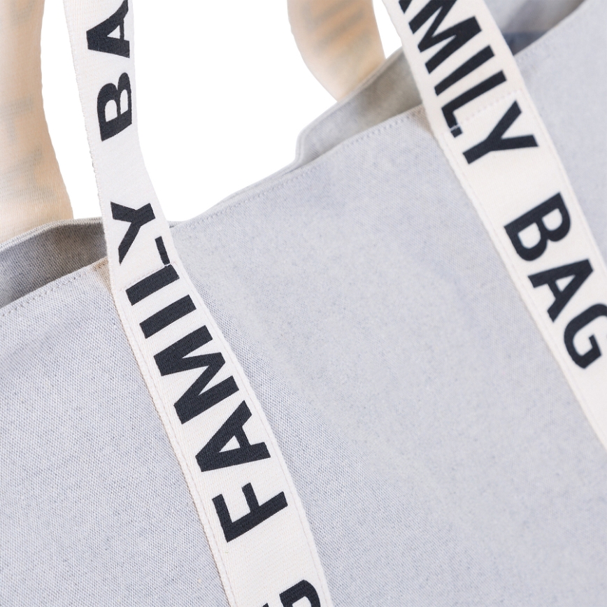Childhome - Matkakassi FAMILY BAG CANVAS valkoinen