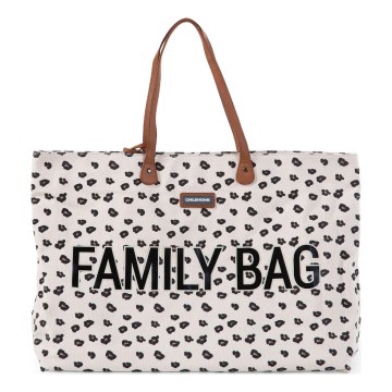 Childhome - Matkakassi FAMILY BAG leopardi