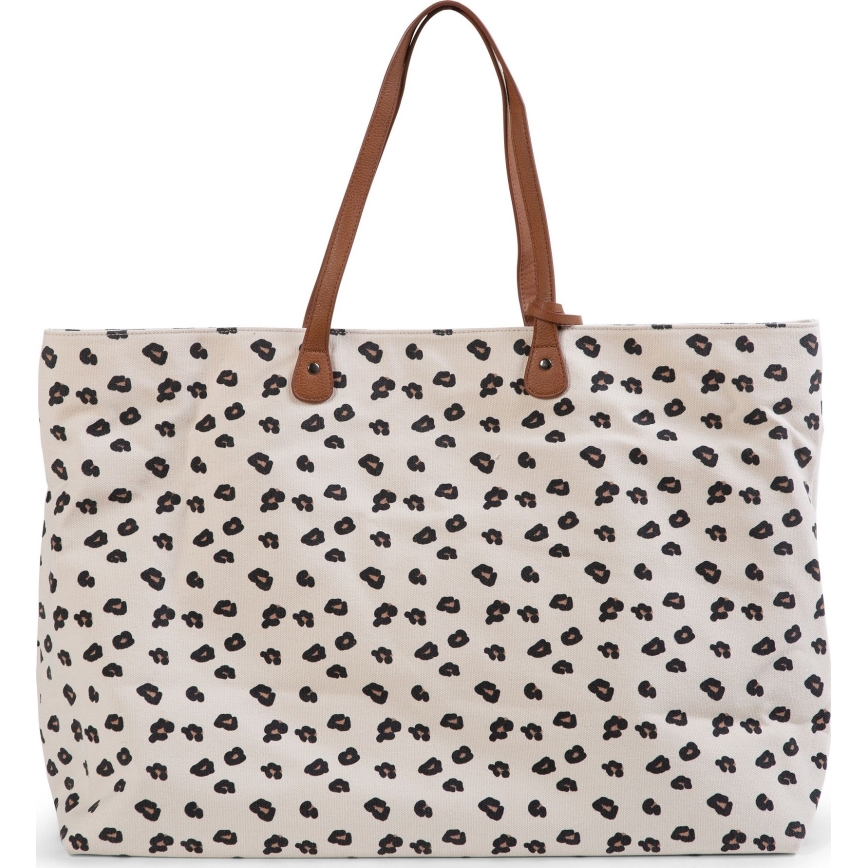 Childhome - Matkakassi FAMILY BAG leopardi
