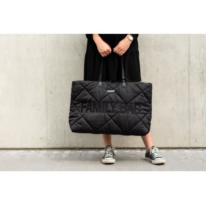 Childhome - Matkakassi FAMILY BAG musta