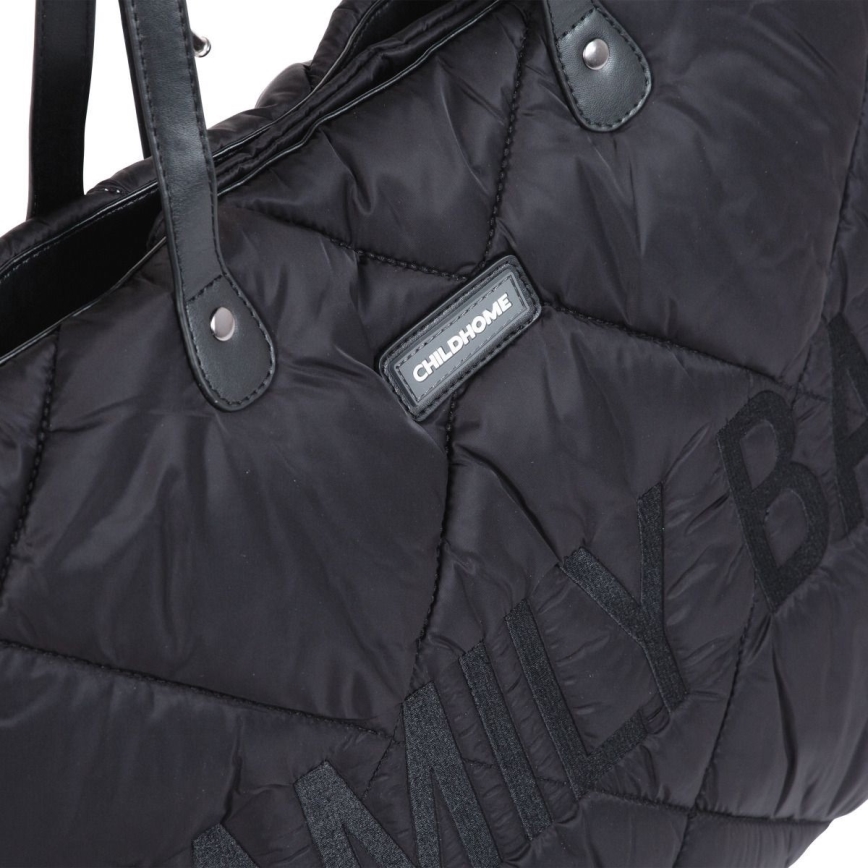 Childhome - Matkakassi FAMILY BAG musta