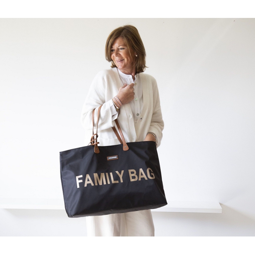 Childhome - Matkakassi FAMILY BAG musta