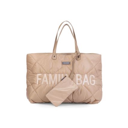 Childhome - Matkakassi FAMILY BAG PUFFERED kerma
