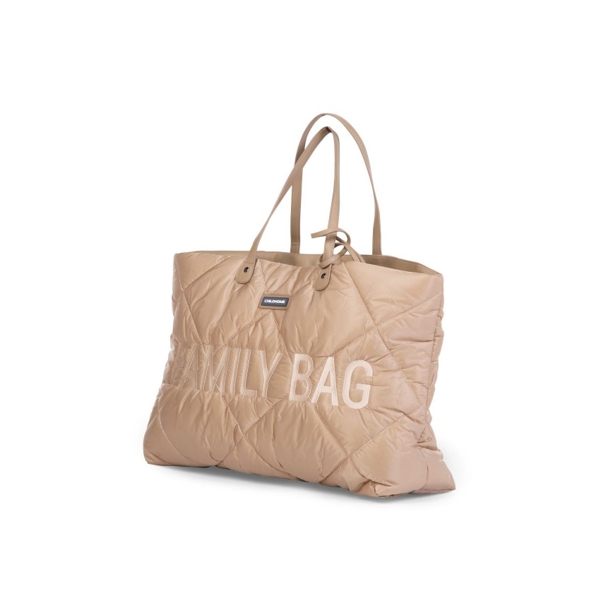 Childhome - Matkakassi FAMILY BAG PUFFERED kerma
