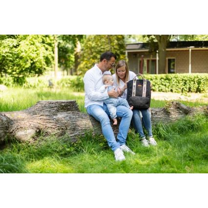 Childhome - Reppu vaihtotarvikkeille FAMILY CLUB musta