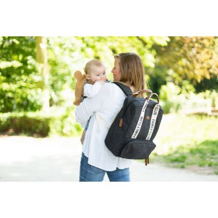 Childhome - Reppu vaihtotarvikkeille FAMILY CLUB musta